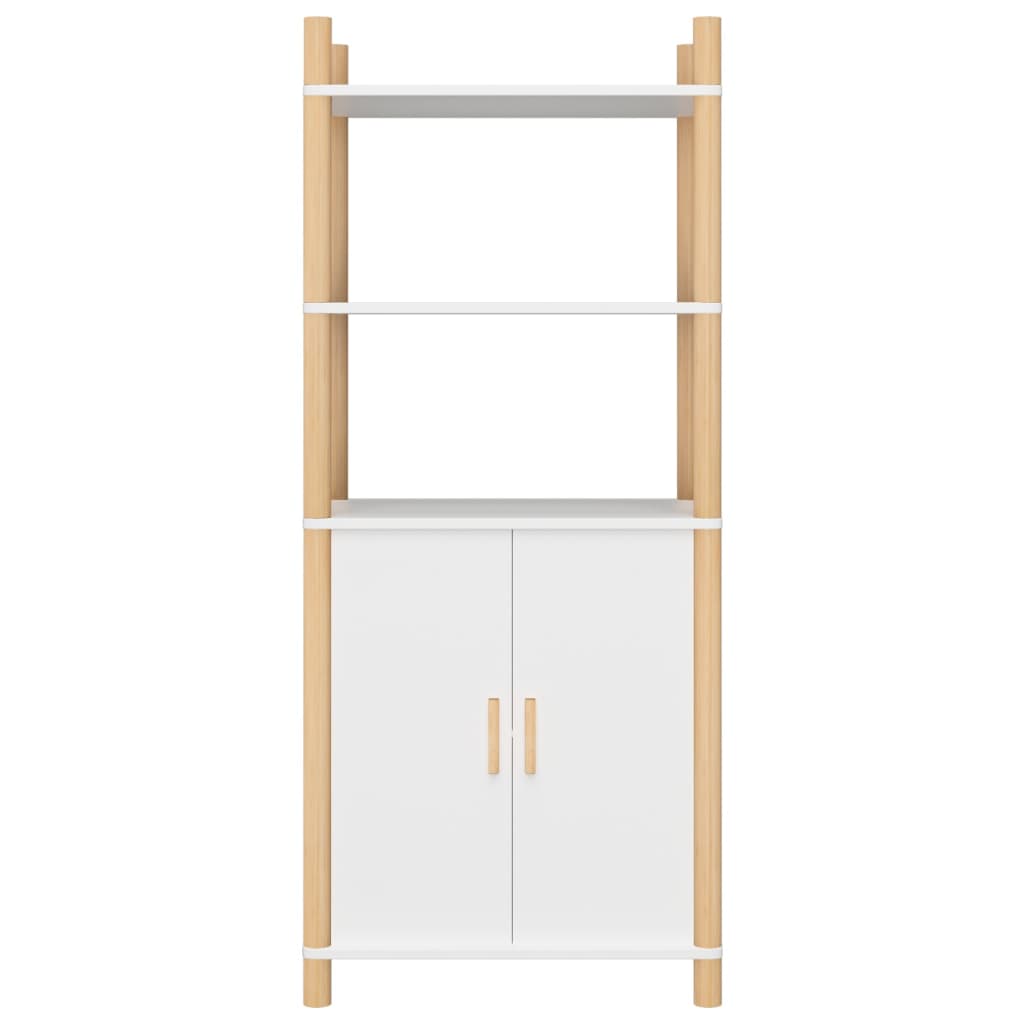 Highboard Weiß 60x40x141 cm Holzwerkstoff