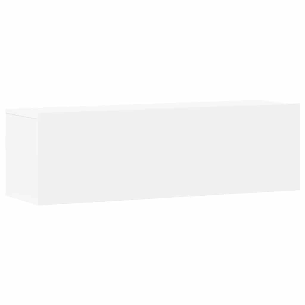 3-tlg. TV-Schrank-Set Weiß Holzwerkstoff
