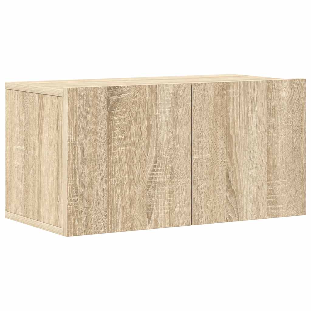 7-tlg. TV-Schrank-Set Sonoma-Eiche Holzwerkstoff