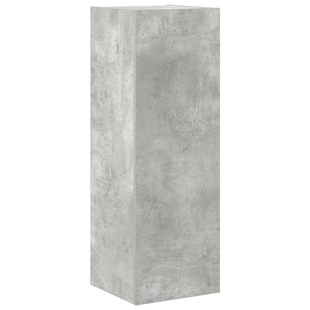 4-tlg. TV-Schrank-Set Betongrau Holzwerkstoff
