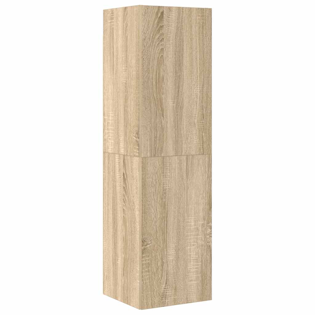 4-tlg. TV-Schrank-Set Sonoma-Eiche Holzwerkstoff