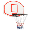 Basketballkorb Weiß 71x45x2 cm Polyethylen