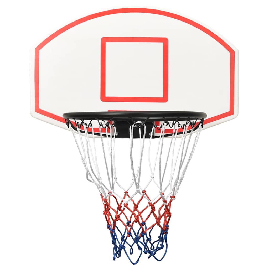 Basketballkorb Weiß 71x45x2 cm Polyethylen