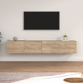 Wandschränke 2 Stk. Sonoma-Eiche 100x36,5x35 cm Holzwerkstoff