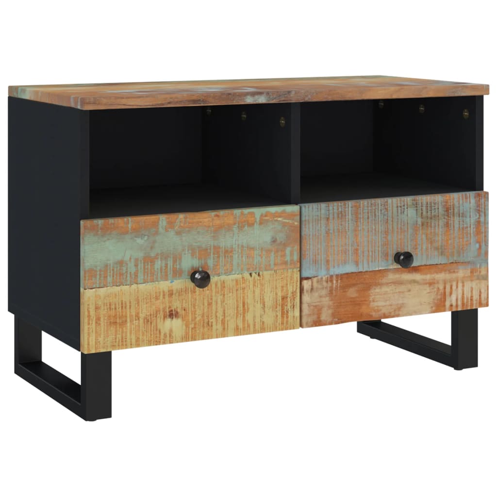 TV-Schrank 70x33x46 cm Altholz Massiv