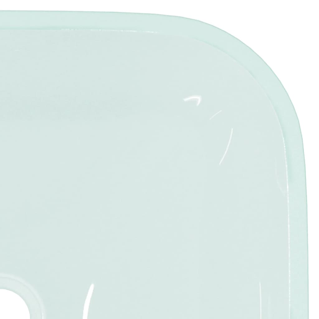 Waschbecken Glas 42x42x14 cm Matt
