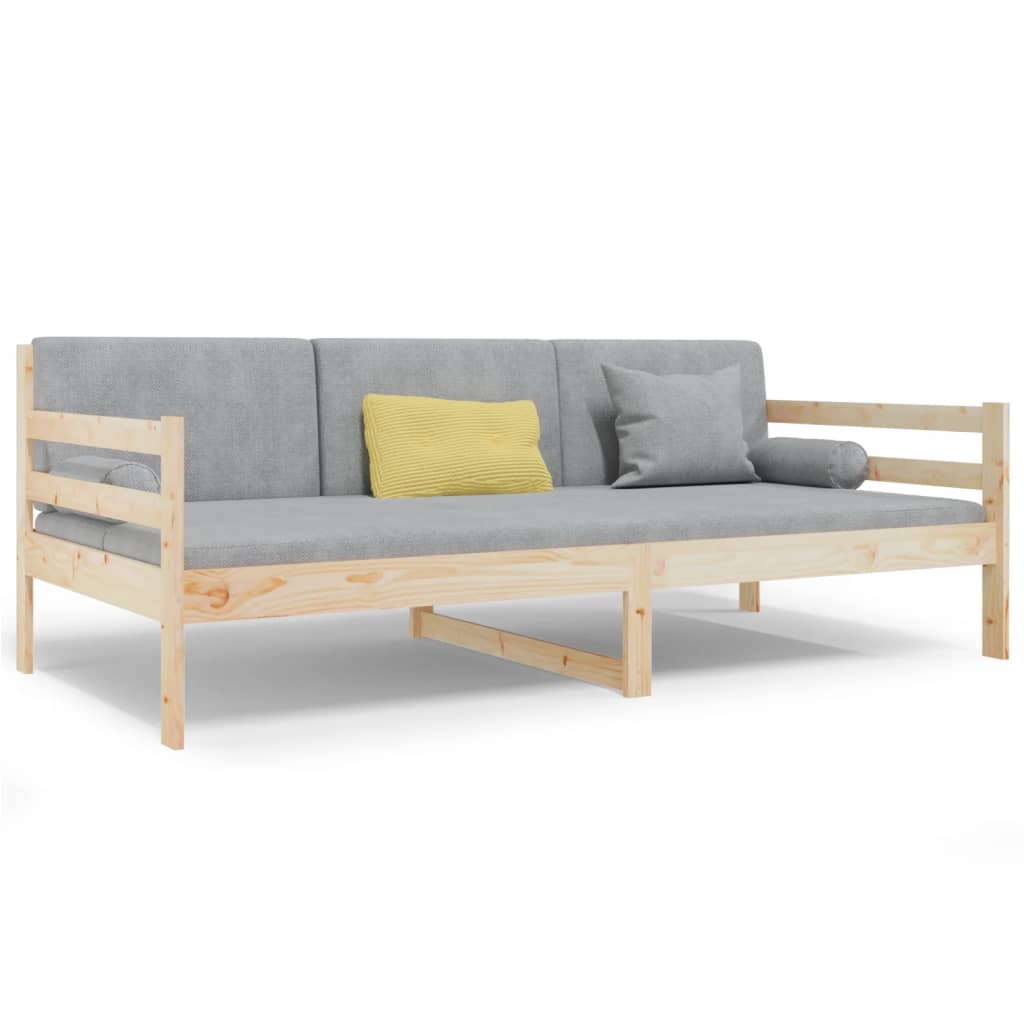 Tagesbett ohne Matratze 90x190 cm Massivholz Kiefer