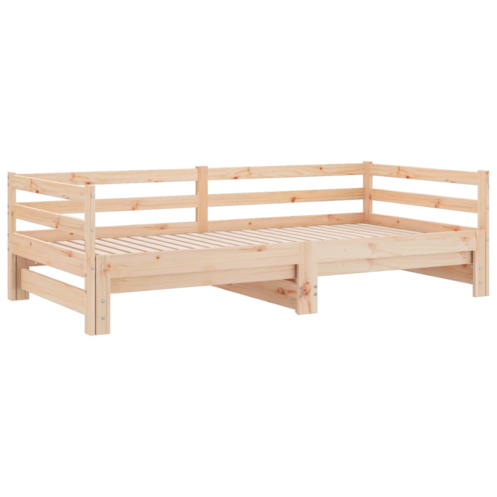 Ausziehbares Tagesbett ohne Matratze 90x190 cm
