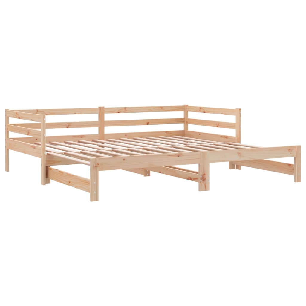 Ausziehbares Tagesbett ohne Matratze 90x190 cm