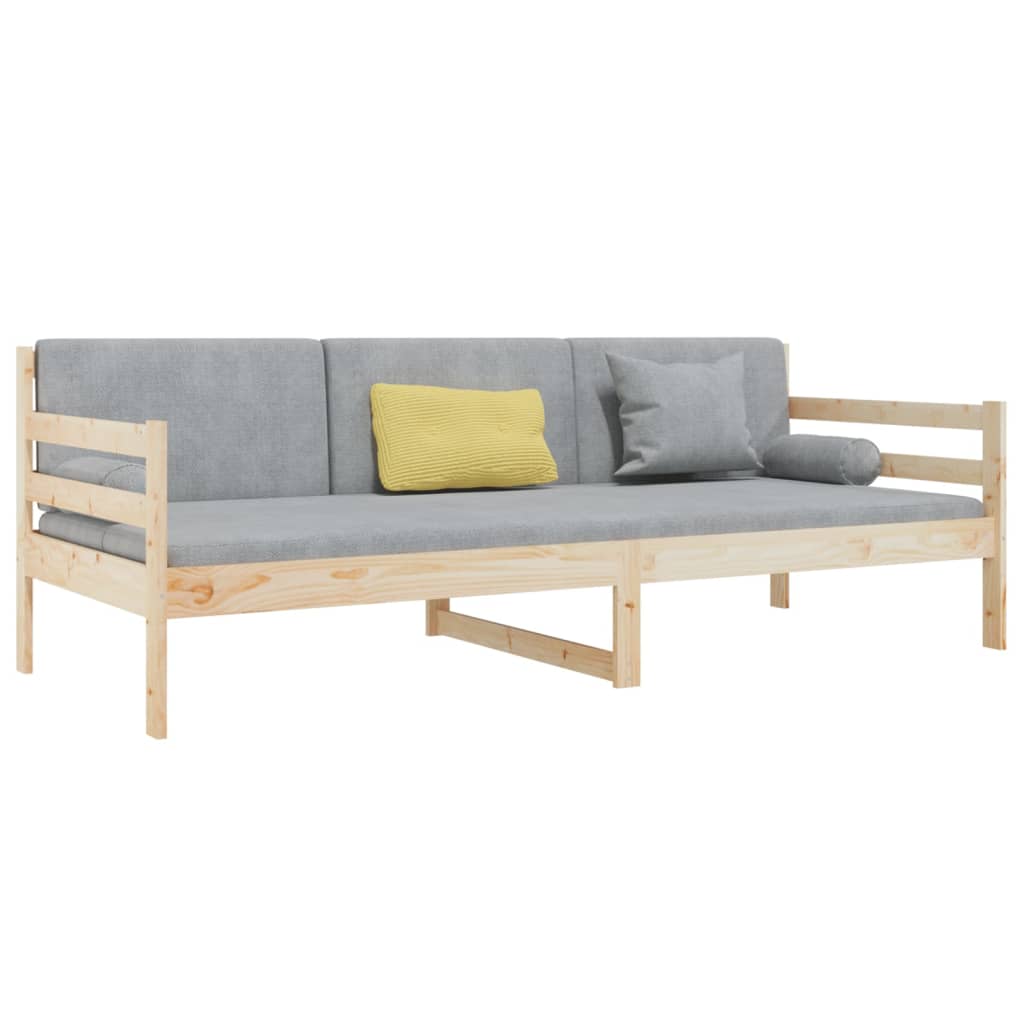Tagesbett ohne Matratze 80x200 cm Massivholz Kiefer