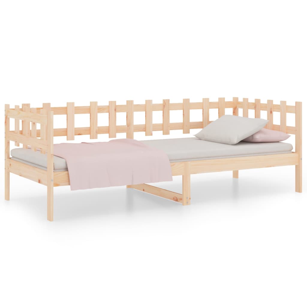 Tagesbett ohne Matratze 90x190 cm Massivholz Kiefer
