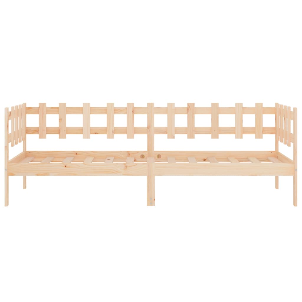 Tagesbett ohne Matratze 90x190 cm Massivholz Kiefer