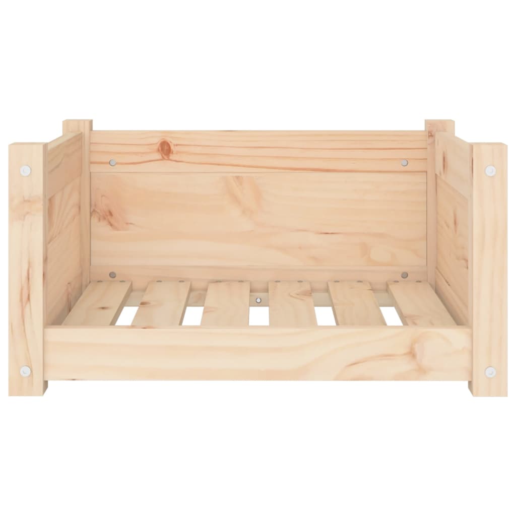 Hundebett 55,5 x 45,5 x 28 cm Massivholz Kiefer