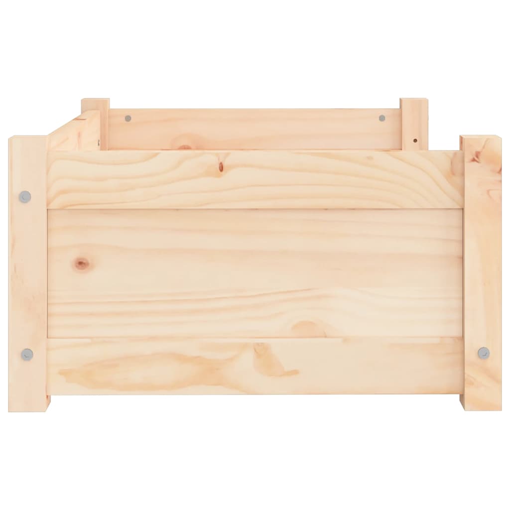 Hundebett 65,5 x 50,5 x 28 cm Massivholz Kiefer