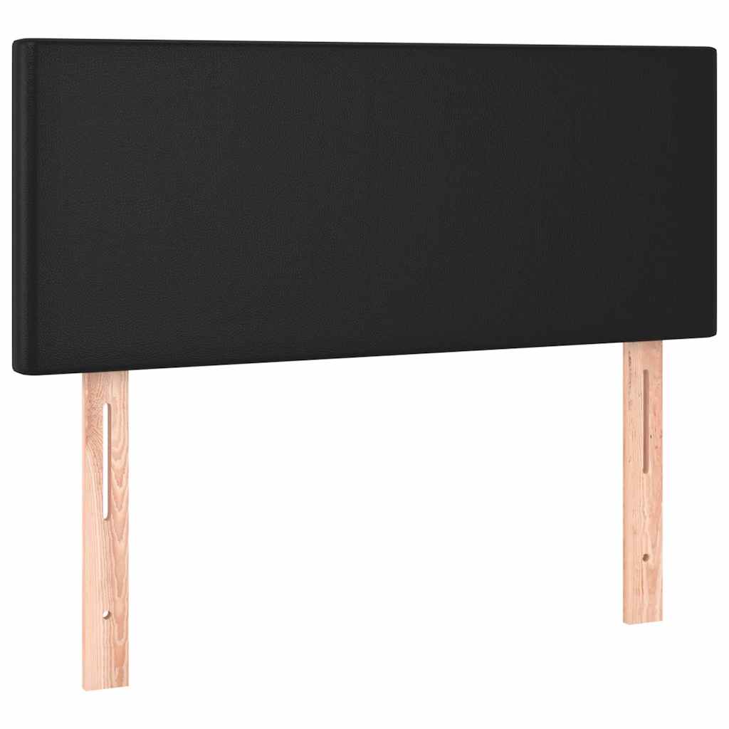 Kopfteil Schwarz 80x5x78/88 cm Kunstleder