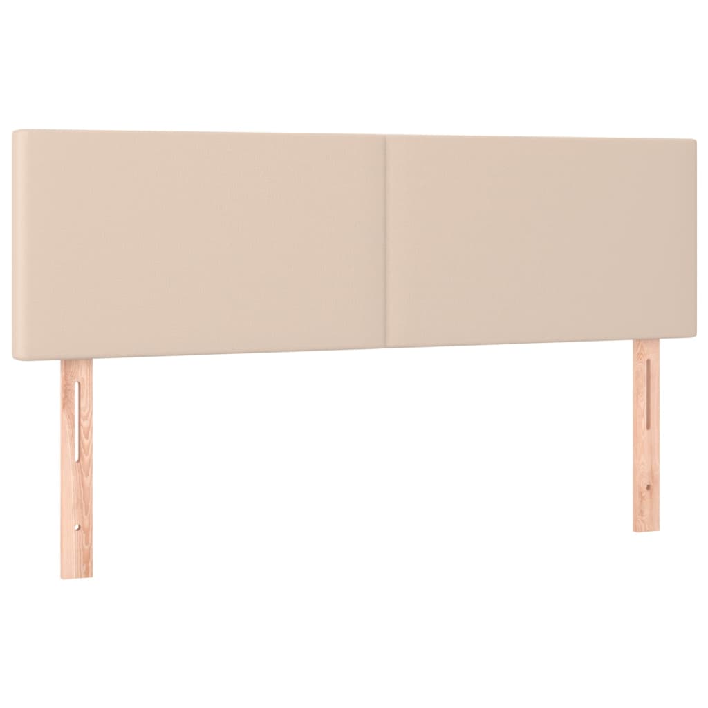 Kopfteile Cappuccino-Braun 144x5x78/88 cm Kunstleder