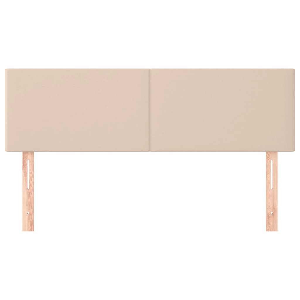 Kopfteile Cappuccino-Braun 144x5x78/88 cm Kunstleder