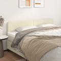 Kopfteile Creme 180x5x78/88 cm Kunstleder