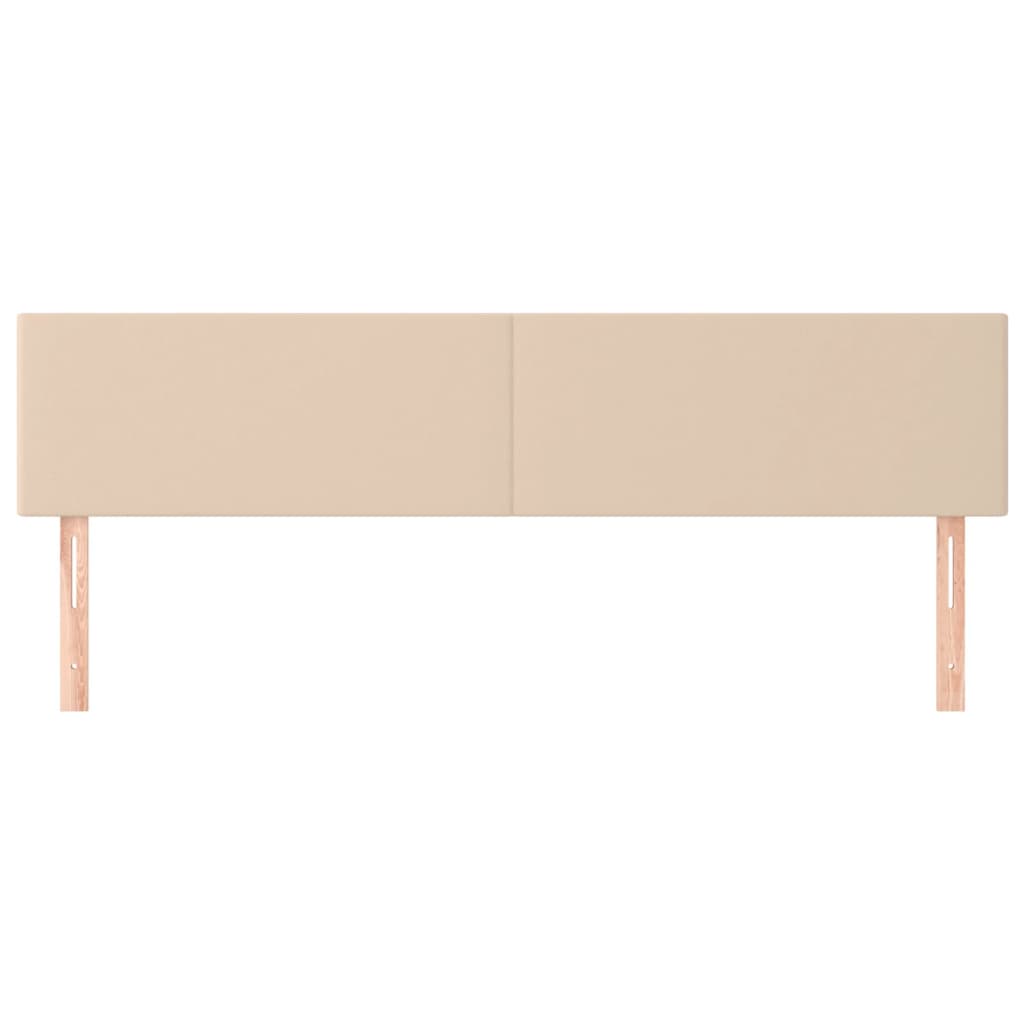 Kopfteile Cappuccino-Braun 180x5x78/88 cm Kunstleder