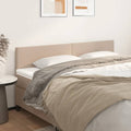 Kopfteile Cappuccino-Braun 200x5x78/88 cm Kunstleder