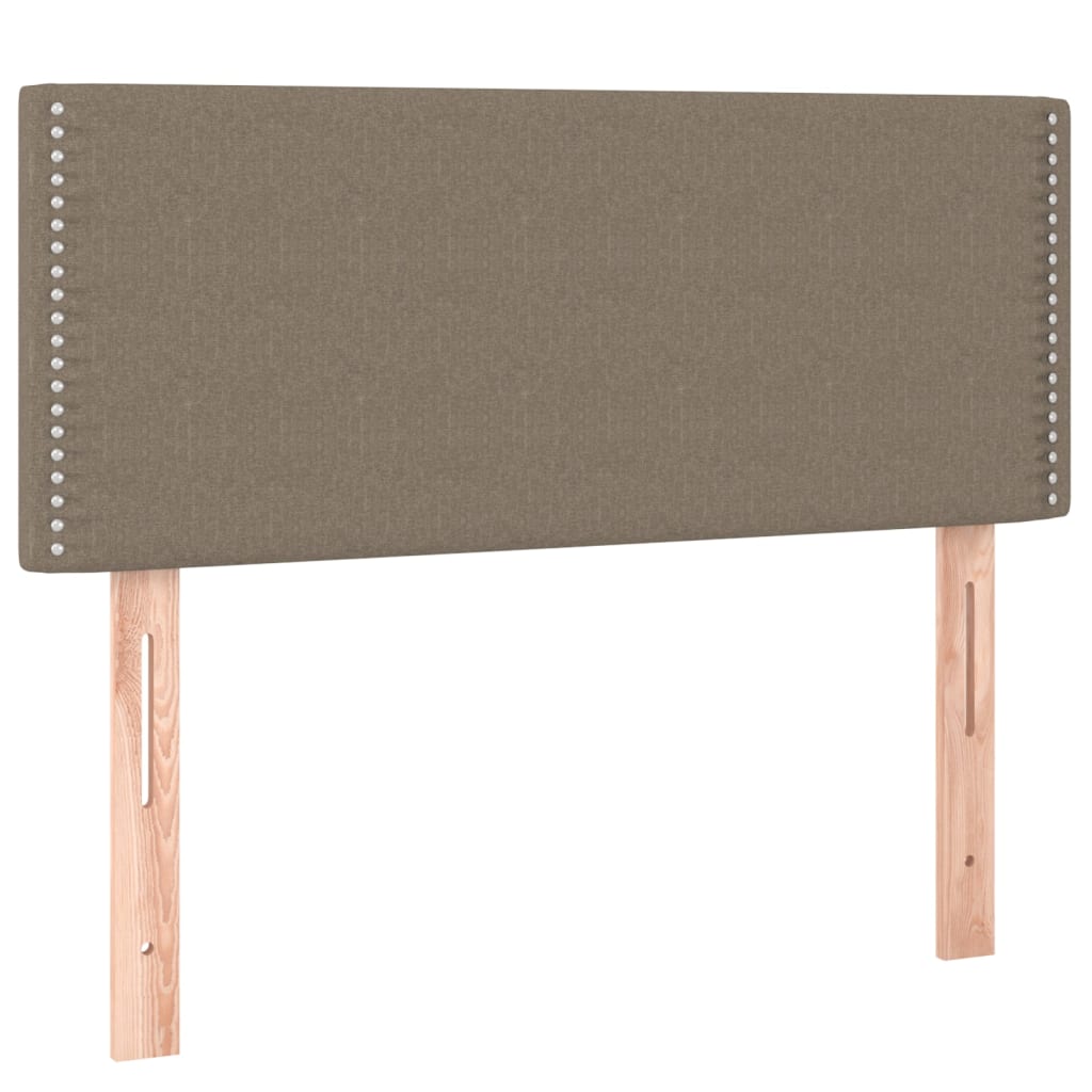 Kopfteil Taupe 90x5x78/88 cm Stoff