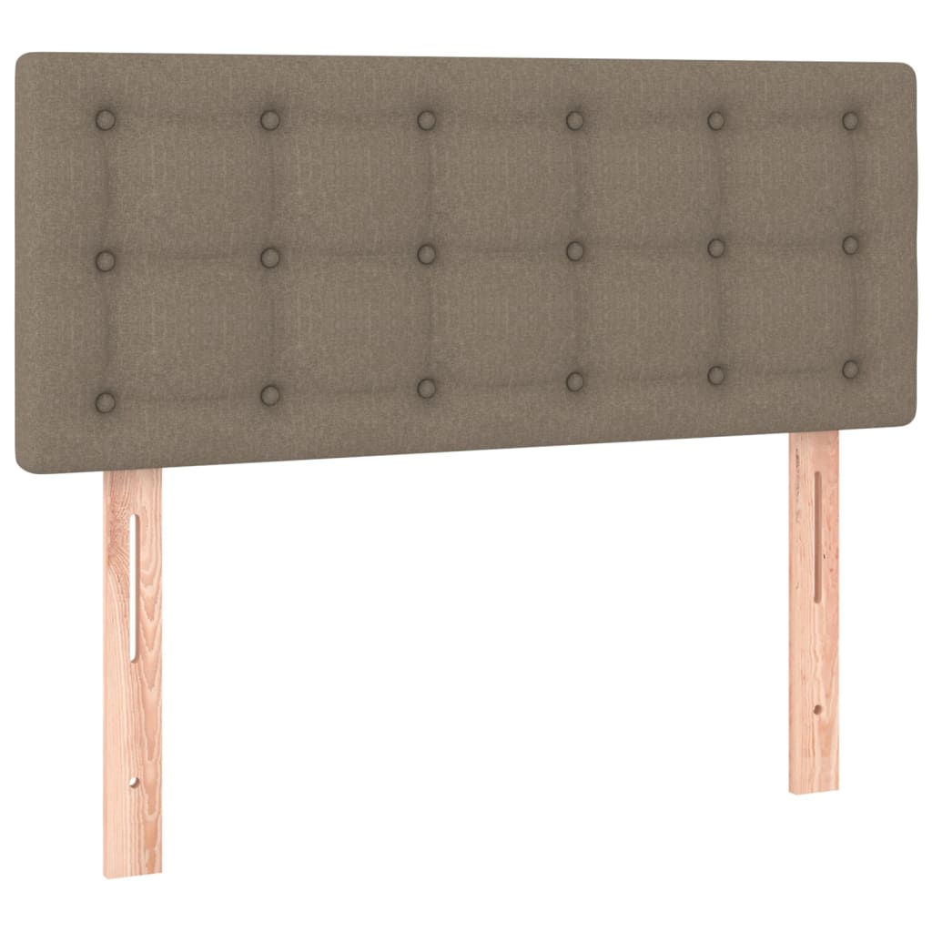 Kopfteil Taupe 80x5x78/88 cm Stoff