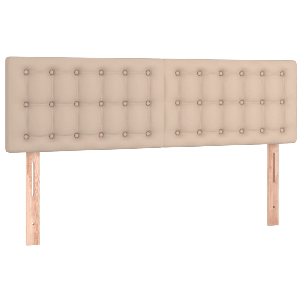 Kopfteile Cappuccino-Braun 144x5x78/88 cm Kunstleder