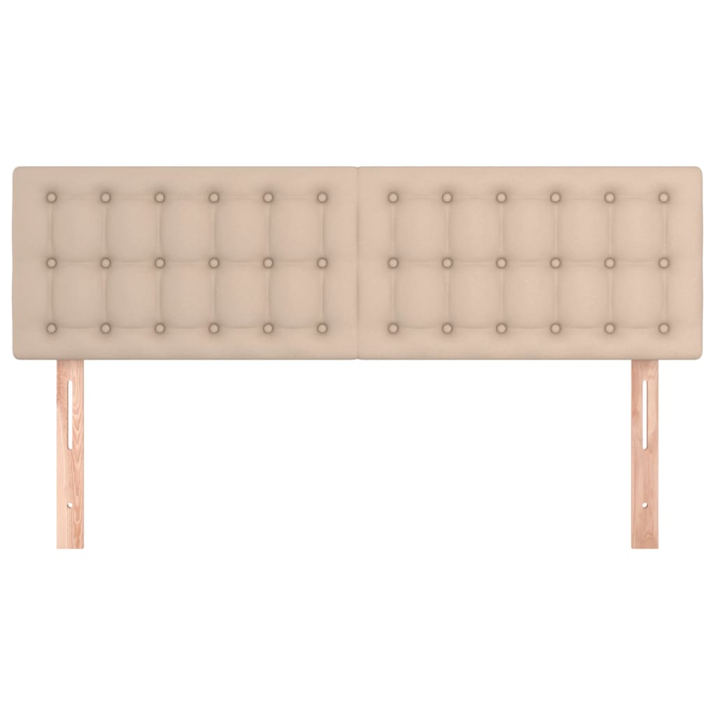 Kopfteile Cappuccino-Braun 144x5x78/88 cm Kunstleder