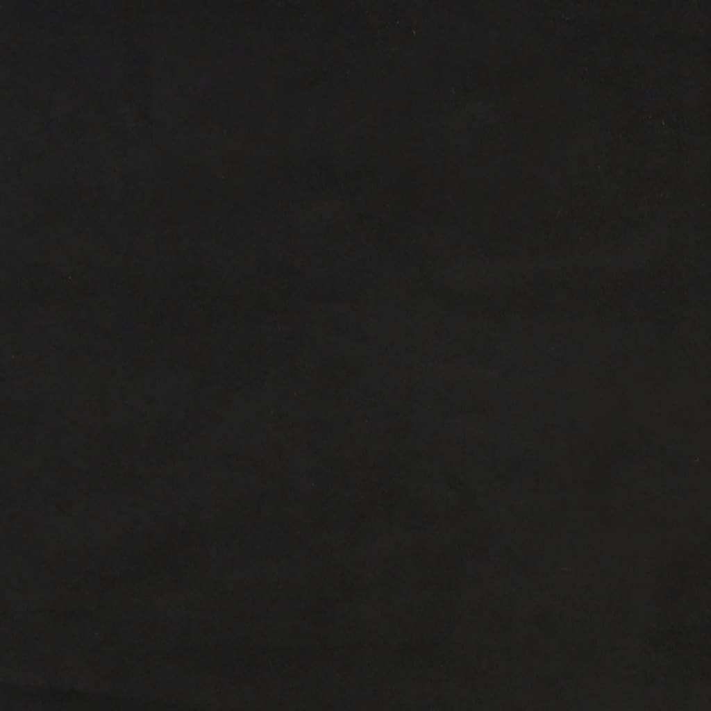 Kopfteile Schwarz 144x5x78/88 cm Samt