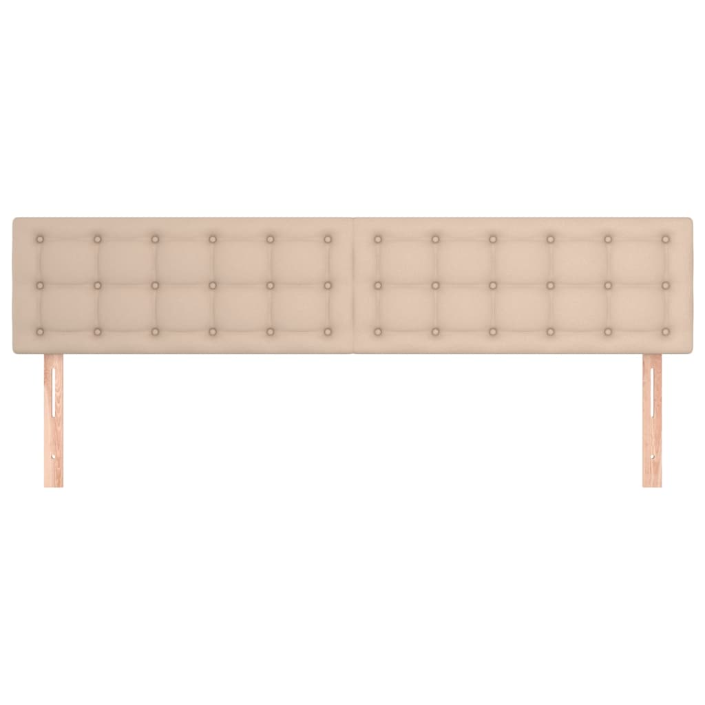 Kopfteile Cappuccino-Braun 160x5x78/88 cm Kunstleder