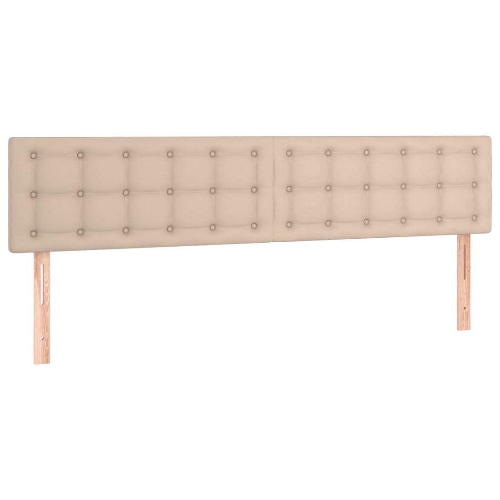 Kopfteile Cappuccino-Braun 180x5x78/88 cm Kunstleder