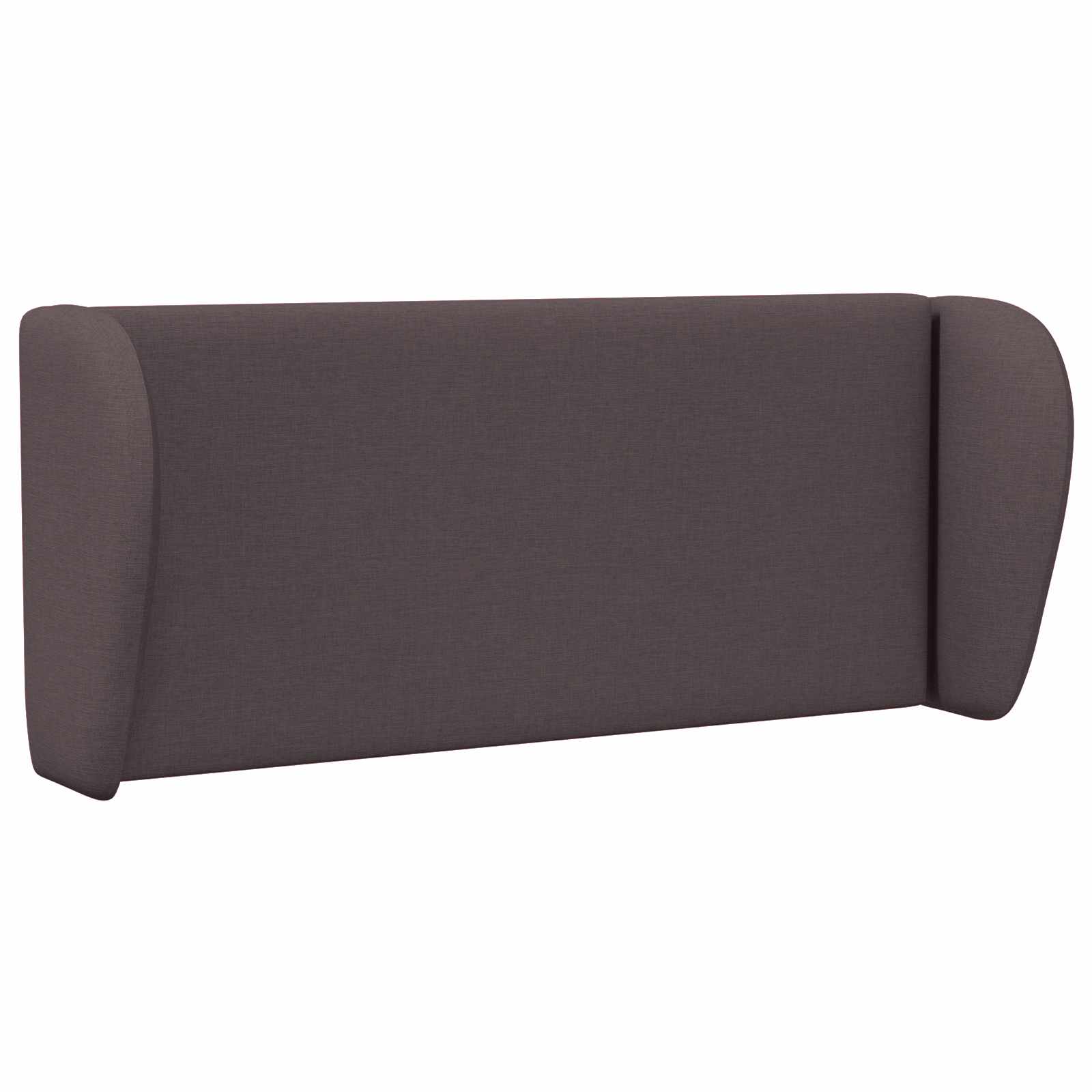 Kopfteil Ohr Braun 40 x 23 x 6 cm Stoff