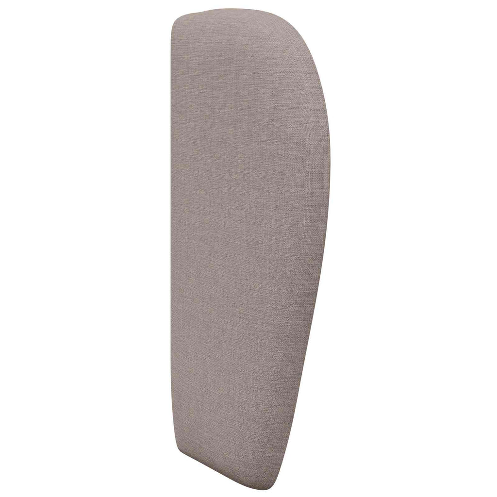 Kopfteil Ohr Taupe 40 x 23 x 6 cm Stoff
