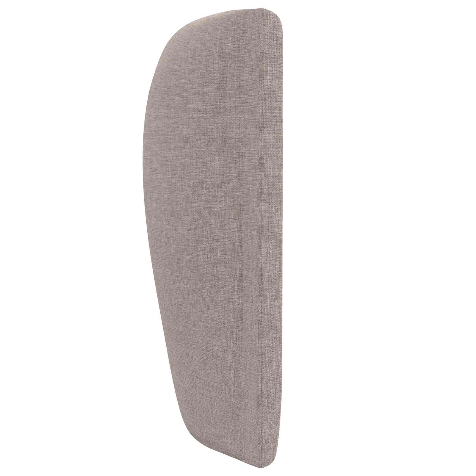 Kopfteil Ohr Taupe 40 x 23 x 6 cm Stoff