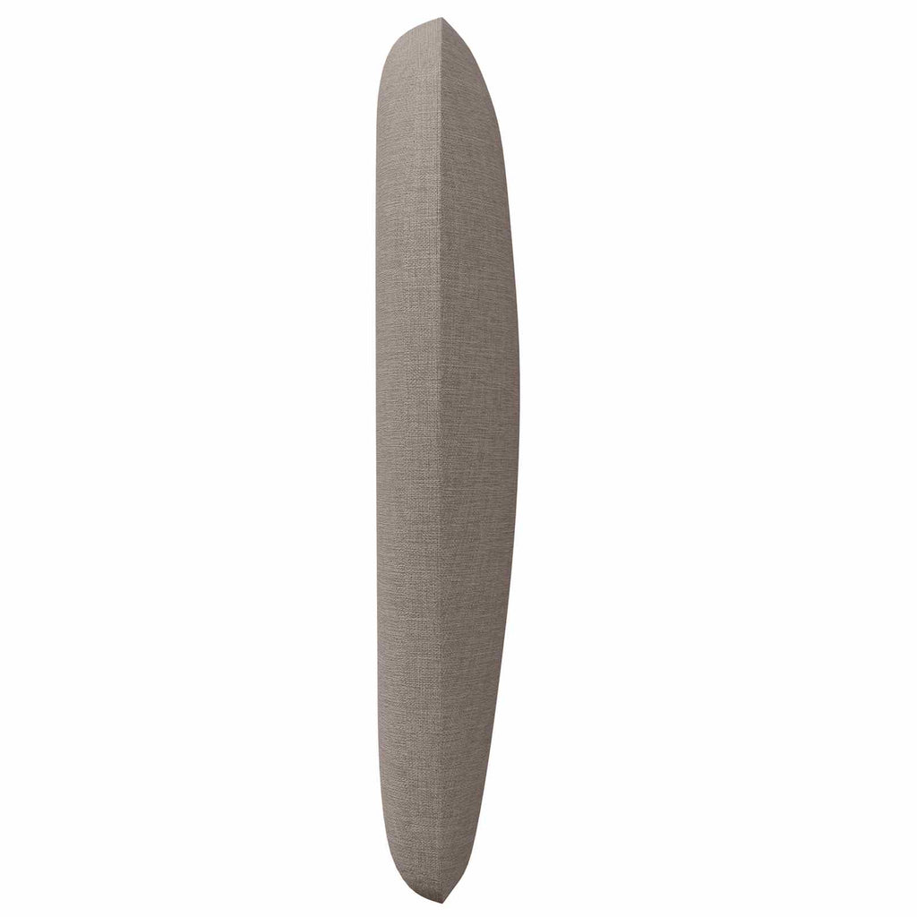 Kopfteil Ohr Taupe 40 x 23 x 6 cm Stoff