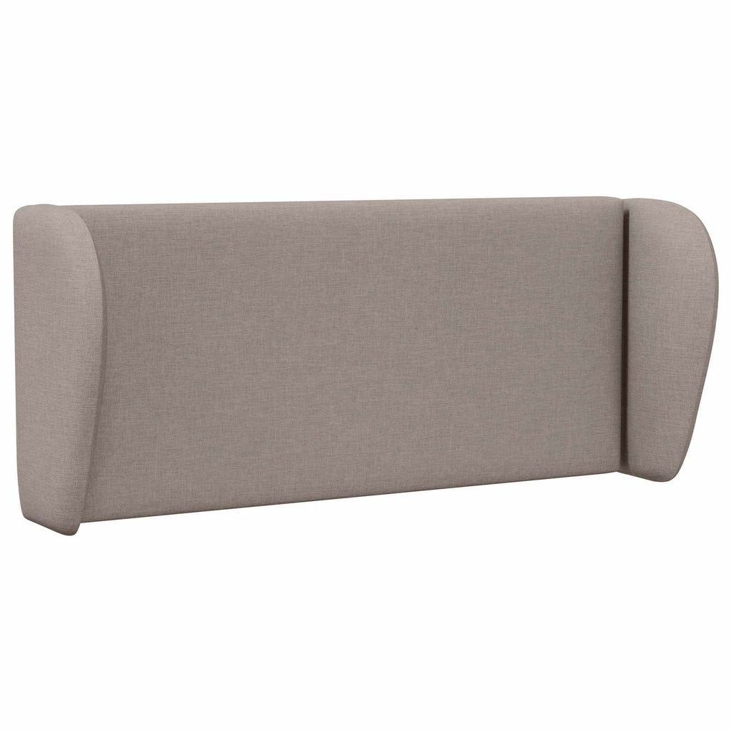 Kopfteil Ohr Taupe 40 x 23 x 6 cm Stoff