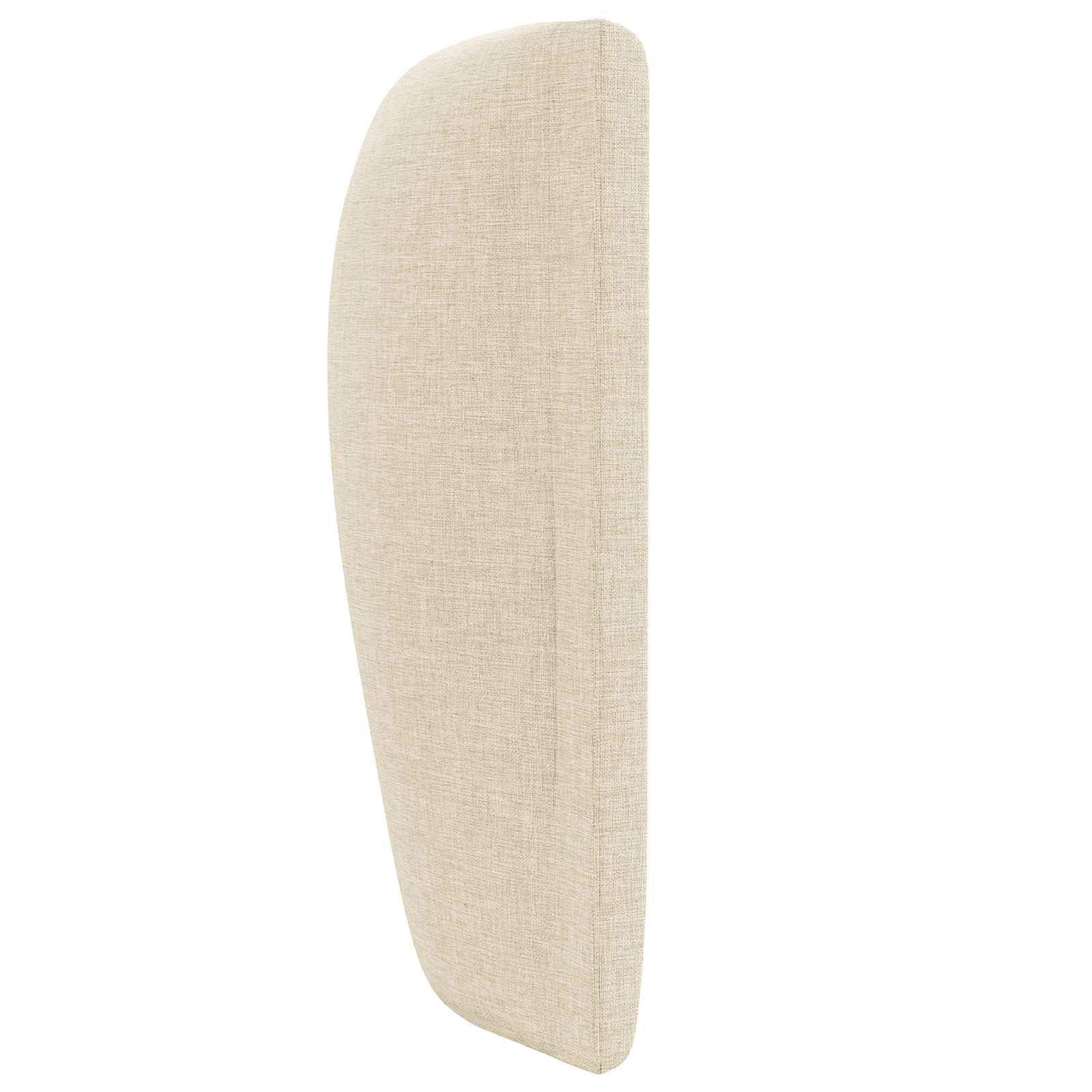 Kopfteil Ohr Creme 40 x 23 x 6 cm Stoff