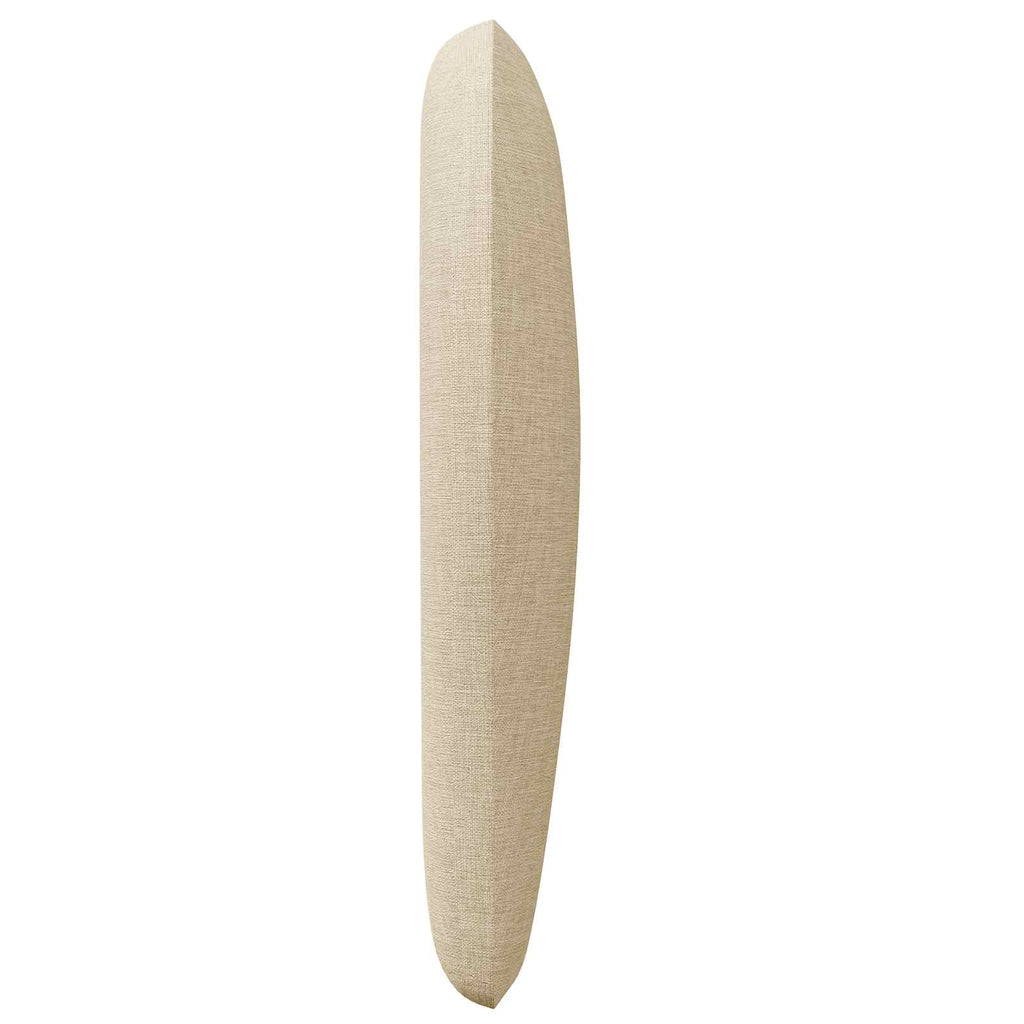 Kopfteil Ohr Creme 40 x 23 x 6 cm Stoff