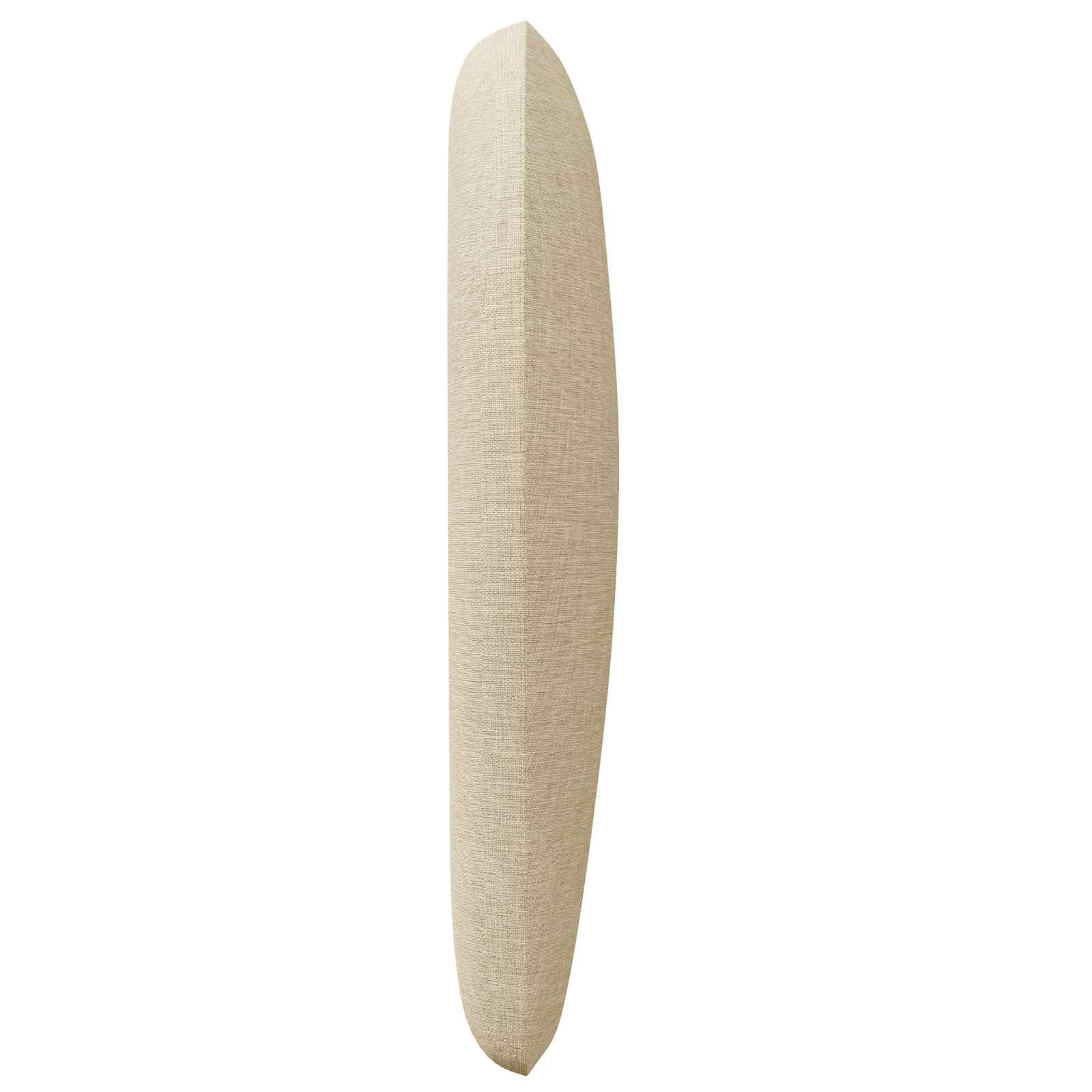 Kopfteil Ohr Creme 40 x 23 x 6 cm Stoff