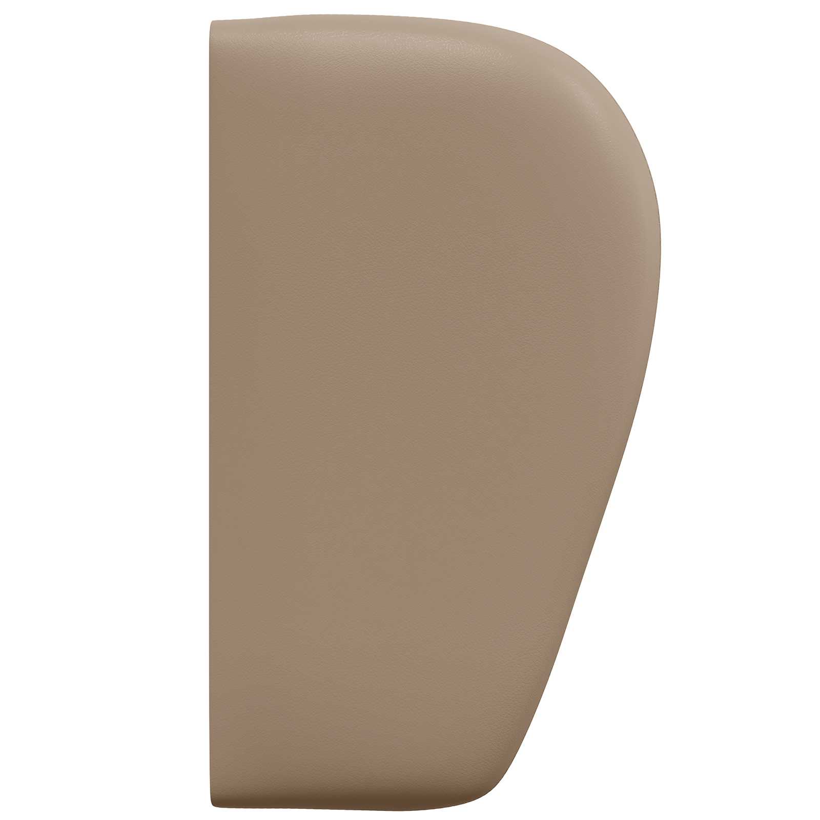 Kopfteil Ohr Hellbraun 40 x 23 x 6 cm PVC