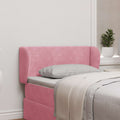 Kopfteil Ohr Rosa 40 x 23 x 6 cm Samt