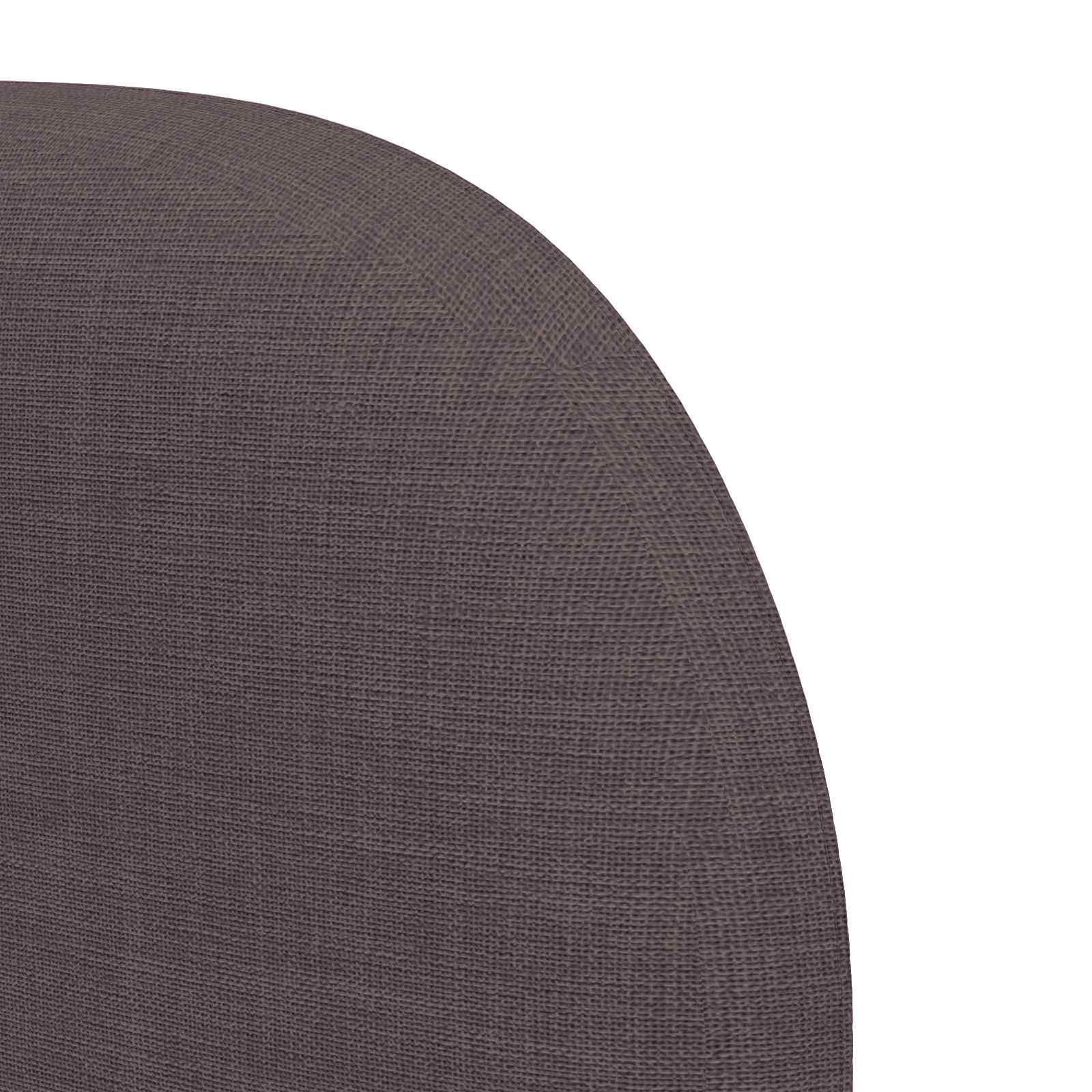 Kopfteil Ohr Braun 80 x 23 x 6 cm Stoff