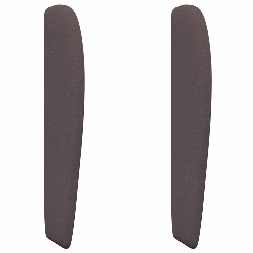 Kopfteil Ohr Braun 80 x 23 x 6 cm Stoff