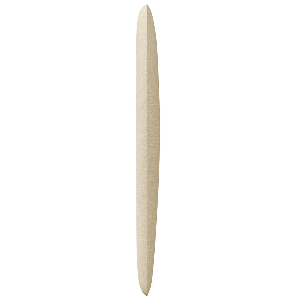 Kopfteil Ohr Creme 80 x 23 x 6 cm Stoff