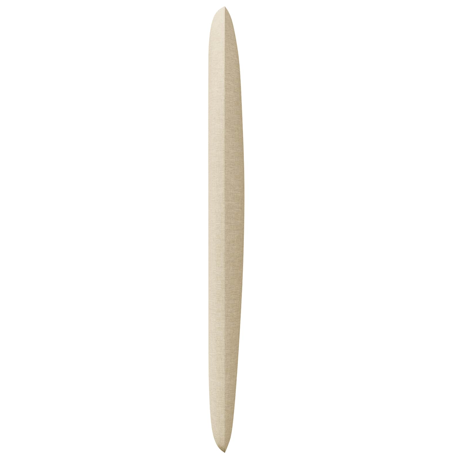 Kopfteil Ohr Creme 80 x 23 x 6 cm Stoff