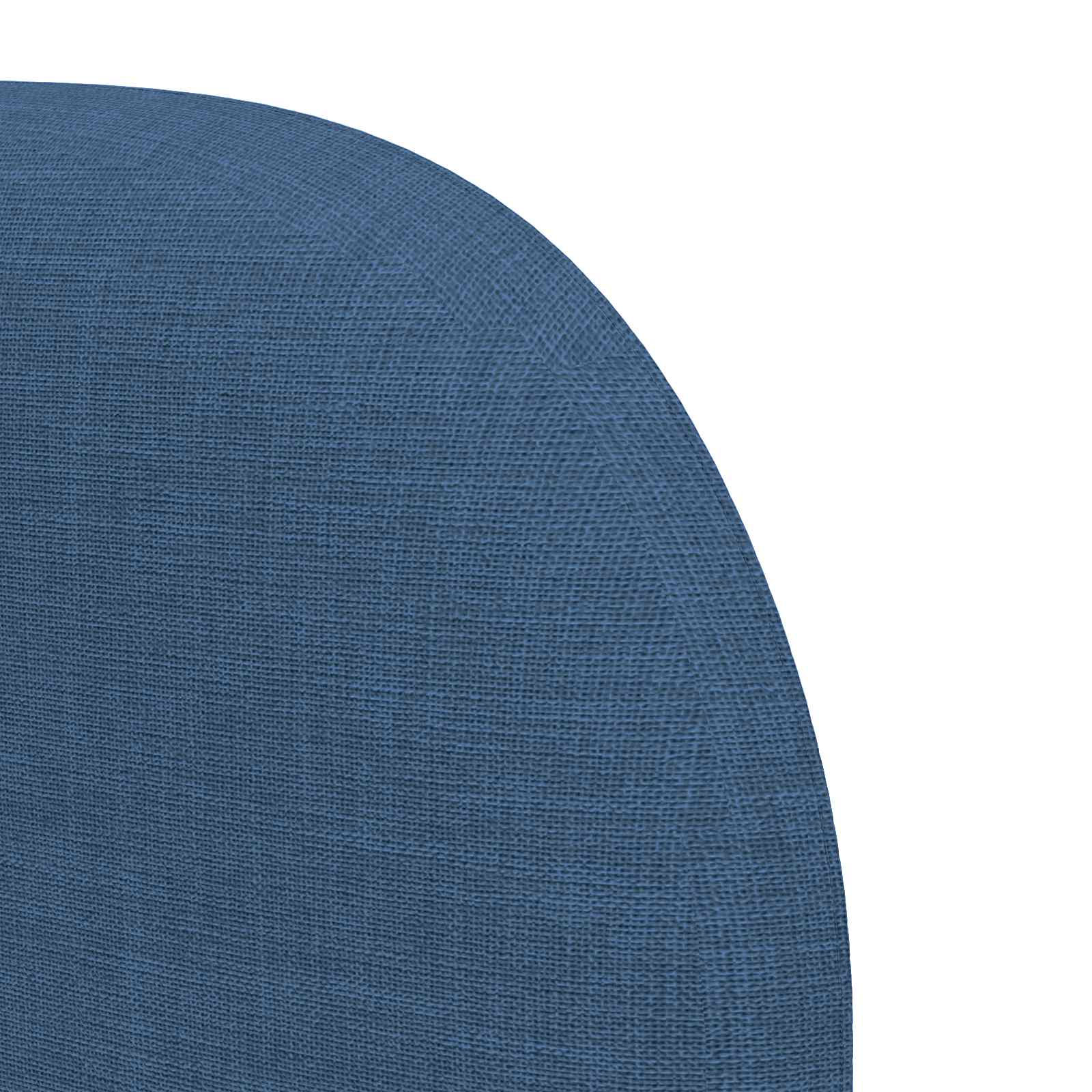Kopfteil Ohr Blau 80 x 23 x 6 cm Stoff