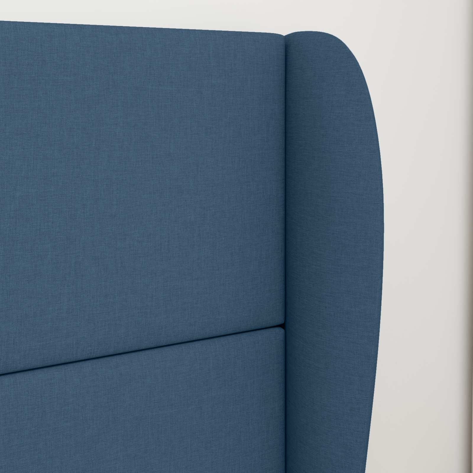 Kopfteil Ohr Blau 80 x 23 x 6 cm Stoff