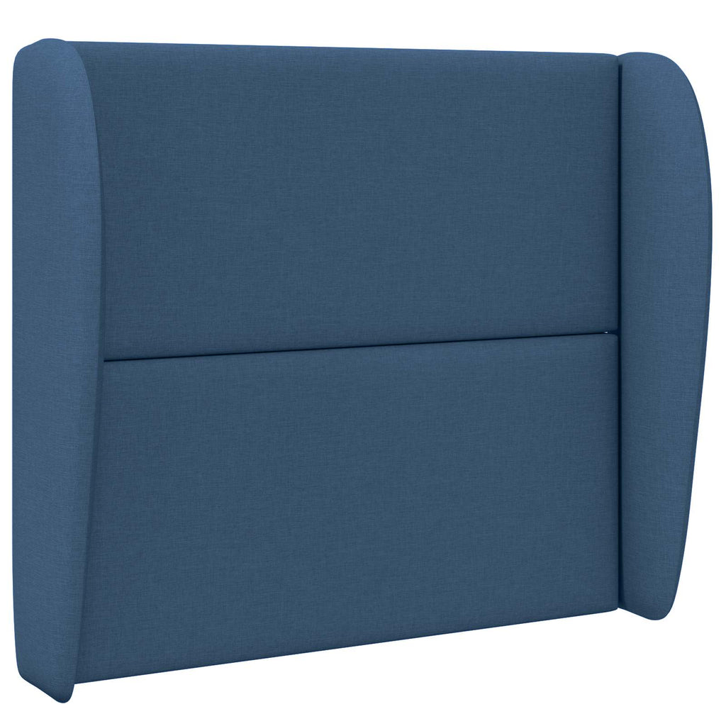 Kopfteil Ohr Blau 80 x 23 x 6 cm Stoff