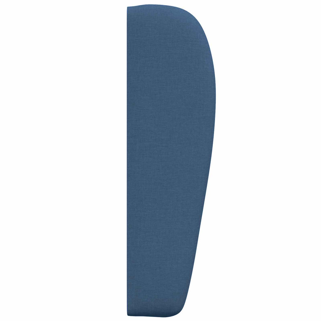 Kopfteil Ohr Blau 80 x 23 x 6 cm Stoff