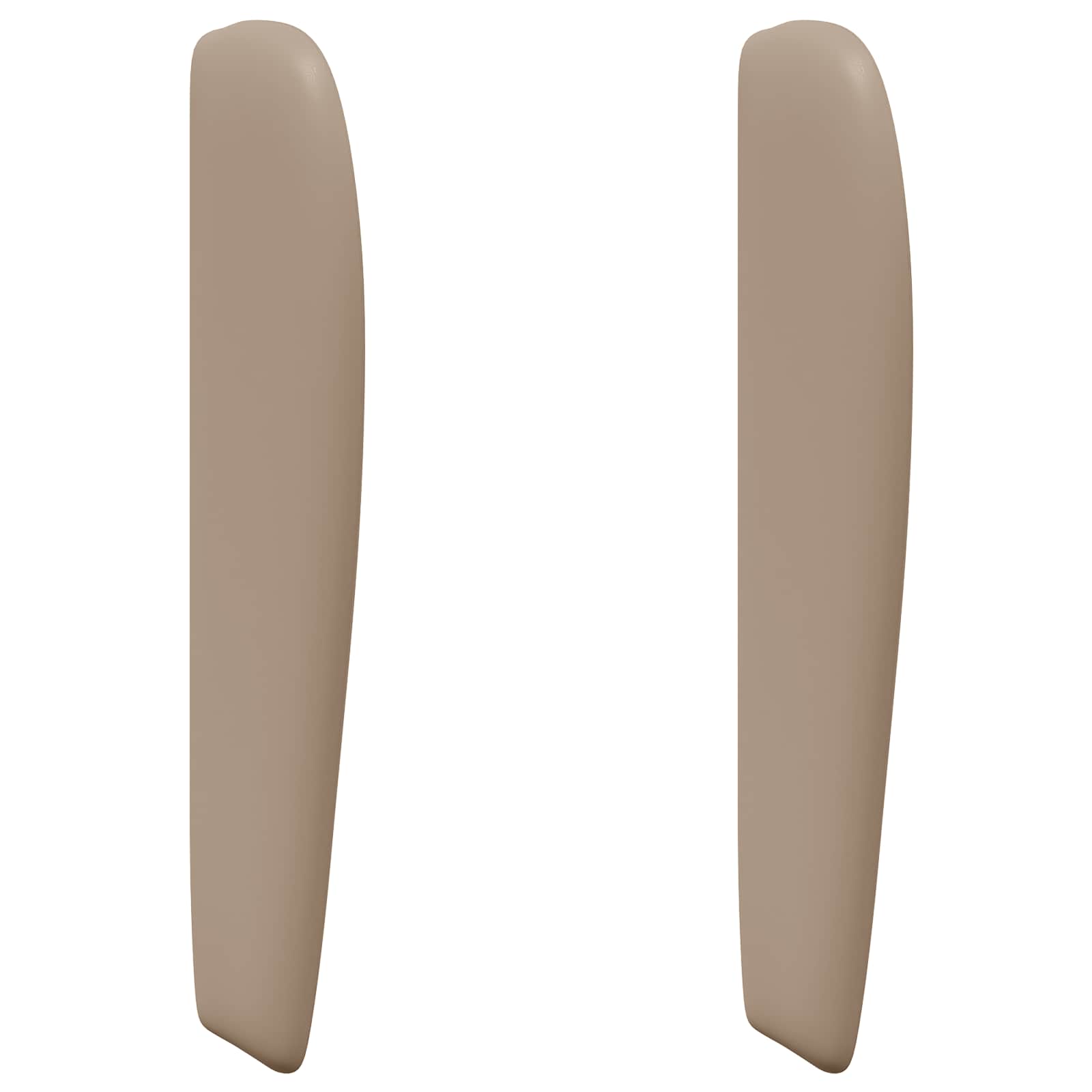 Kopfteil Ohr Braun 80 x 23 x 6 cm PVC
